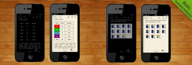 iBooks - modalità lettura notturna