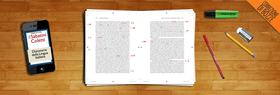 Correzione di bozze tra eBook e libro di carta