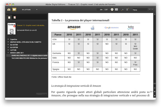 Table graphically enhanced and optimized for ePub