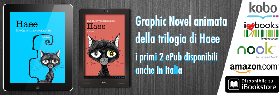 Graphic Novel animata: la trilogia del gatto Haee