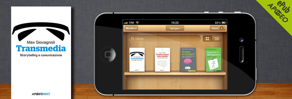 <!--:it-->Nuovi eBook per Apogeo: “Transmedia” e “Come creare una mente”<!--:-->