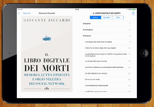 “Il libro digitale dei morti” di Giovanni Ziccardi